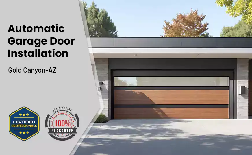 Automatic Garage Door Installation Gold Canyon-AZ