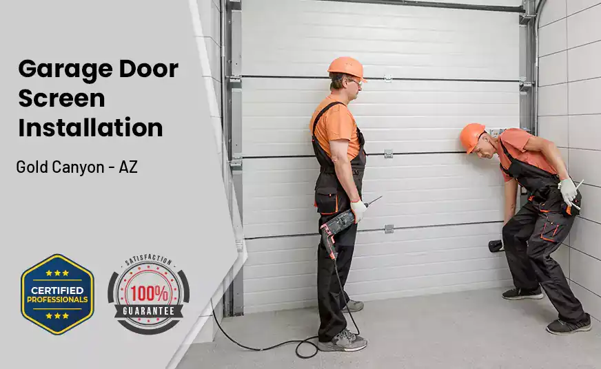 Garage Door Screen Installation Gold Canyon - AZ