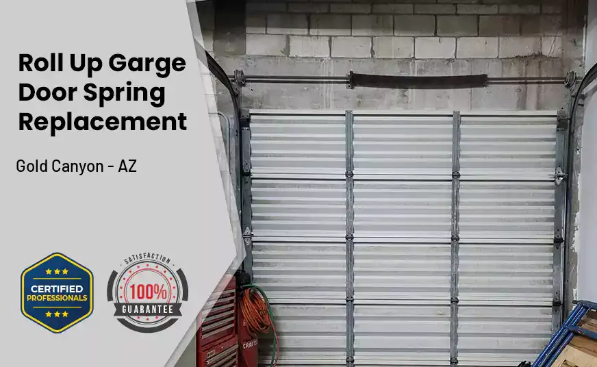 Roll Up Garage Door Spring Replacement Gold Canyon - AZ