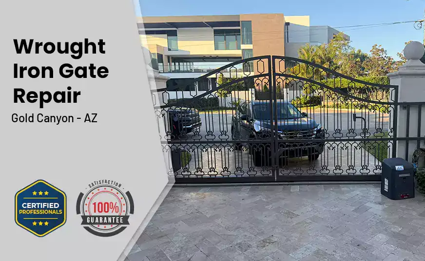 Wrought Iron Gate Repair Gold Canyon - AZ